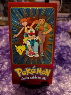 Pokemon Topps TV Animation Edition Series 2 Jumbo Holo Cards Complete Set Of 5 - Image 4