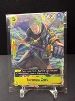 Roronoa Zoro (Illustration Box Vol.3) OP07-113 One Piece Foil Promotion Card - Image 1