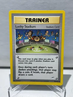 Neo Destiny 100/105 - LUCKY STADIUM - Unlimited Pokemon Card MP-HP - Image 1