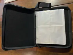 Black Pokemon Card Collector Binder with 50 removable 8-pocket pages - Image 3