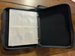 Black Pokemon Card Collector Binder with 50 removable 8-pocket pages - Image 4