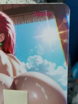1/1 Only 1 Made Jessie Beach Pokemon NSFW Spicy F/N Lonestar Customs Card - Image 3