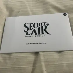 Magic the Gathering MTG Secret Lair Cats Are Better Than Dogs Non-Foil - New - Image 2