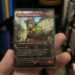 Yuffie Materia Hunter Chocobo Track Foil Final Fantasy MTG Magic NM - Image 1