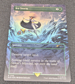 MTG - Marvel's Secret Lair - Storm - Ice Storm #1745 Foil - Image 1