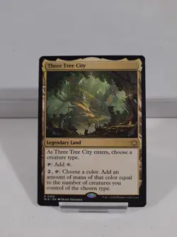 Magic The Gathering Three Tree City Bloomburrow Rare - Image 1