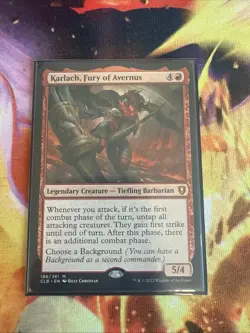 Karlach, Fury of Avernus Commander Legends: Battle for Baldur's Gate Regular - Image 1