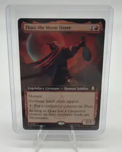 Zhao, the Moon Slayer (Extended Art) 376 Foil R Avatar: The Last Airbender Nm - Image 1