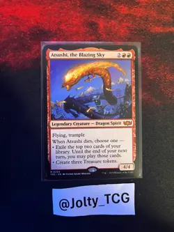 Atsushi, the Blazing Sky Commander: Tarkir: Dragonstorm Regular - Image 1