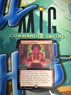 Seize the Spotlight ?? Extended NonFOIL ?? MTG NM Near Mint (152) New Capenna - Image 1