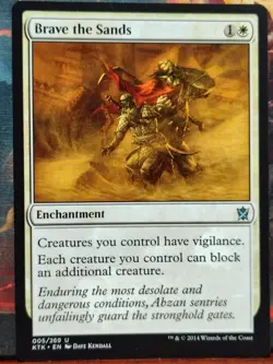 MTG | Khans of Tarkir | Brave the Sands | Regular | LP - Image 1
