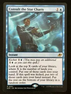 1x MTG Consult the Star Charts - Edge of Eternities Rare! NM Mint! Ships Fast! - Image 1