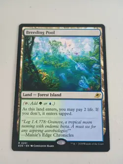 MTG - Breeding Pool - Regular Rare #251 - Edge of Eternities Magic NM - Image 1