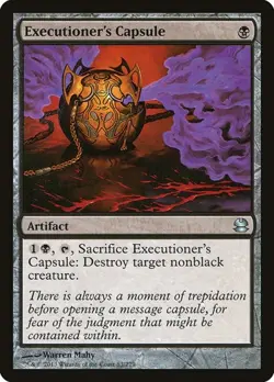 1x Executioner's Capsule NM Eng MTG - Modern Masters - Image 1