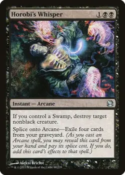 1x Horobi's Whisper NM Eng MTG - Modern Masters - Image 1