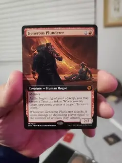 Generous Plunderer (Extended Art) Outlaws of Thunder Junction: Foil - Image 1