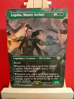 Legolas, Master Archer (Borderless) - The Lord of the Rings - NM - MTG - Image 1