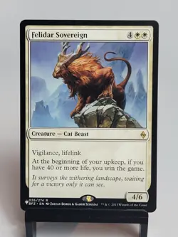 Magic The Gathering - The List: Battle For Zendikar - Felidar Sovereign - Image 1