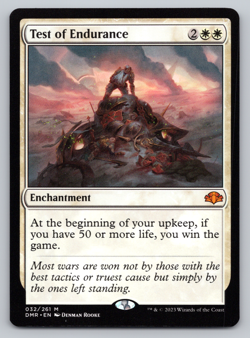 Test of Endurance - Dominaria Remastered - MTG - Image 1
