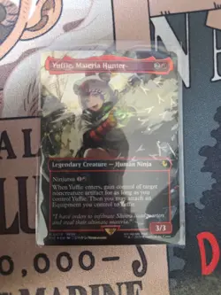 Yuffie Materia Hunter Chocobo Track Foil Final Fantasy MTG Magic NM - Image 1