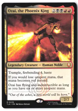 Ozai, the Phoenix King 235 MTG Avatar TLA NM - Image 1