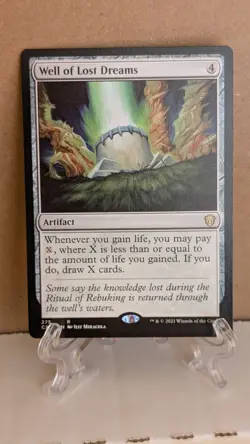 MTG Well of Lost Dreams Commander 2021 Regular Rare Magic The Gathering NM - Image 1