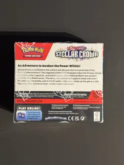 Pokemon TCG Stellar Crown Booster Box Sealed - Image 2