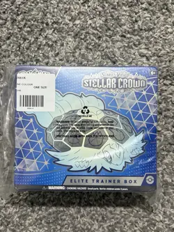 Pokemon TCG Stellar Crown Elite Trainer Box ETB New Sealed - Image 1
