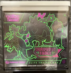 Pokemon Center Shrouded Fable Elite Trainer Box. SHIPS WITH CONTAINER PICTURED - Image 1