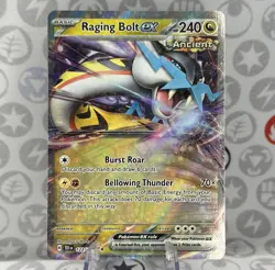 Raging Bolt ex # 123/162 - Double Rare - Pokemon Temporal Forces - Near Mint - Image 1