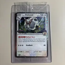 Hop's Dubwool 136/159 Best Buy Exclusive Promo 2025 Pokemon SV Sealed NM - Image 1