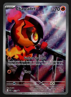 Charcadet 022 Mega Evolutions Black Star Promo Pokemon TCG - NM - Image 1