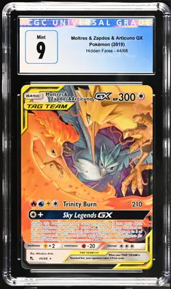Moltres & Zapdos & Articuno GX 44/68 Hidden Fates Holo for sale online - Image 1
