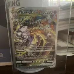 Pokemon Mewtwo VSTAR TCG Crown Zenith Galgarian Gallery Ultra Rare GG44/GG70 NM - Image 1