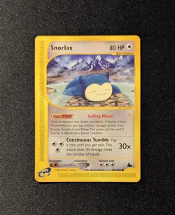 Pokemon SKYRIDGE - #100/144 Snorlax - Nonholo - ENG - Lightly Played - Image 2