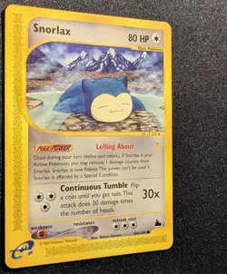 Pokemon SKYRIDGE - #100/144 Snorlax - Nonholo - ENG - Lightly Played - Image 4