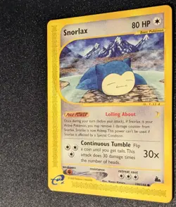 Pokemon SKYRIDGE - #100/144 Snorlax - Nonholo - ENG - Lightly Played - Image 5