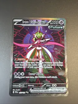 Pokemon TCG Iron Valiant EX Special Illustration Rare Sir Prismatic Evolutions - Image 1