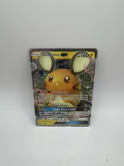 Pokemon TCG Dedenne GX Unbroken Bonds 57/214 Holo Ultra Rare - Image 1