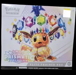 Pokemon TCG Scarlet and Violet Prismatic Evolutions Elite Trainer Box - Image 1