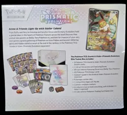 Pokemon TCG Scarlet and Violet Prismatic Evolutions Elite Trainer Box - Image 2