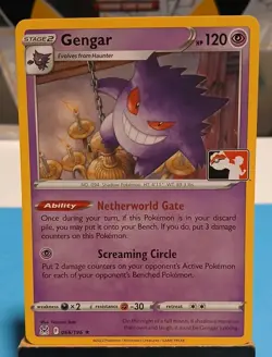 Gengar 066/196 Prize Pack Series 3 Pokemon Play! Stamped Promo NM - Image 1