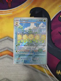 Sunflora 169/167 Illustration Rare Pokemon TCG Twilight Masquerade NM - Image 1