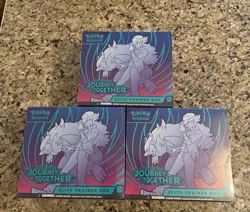Pokemon Scarlet & Violet JOURNEY TOGETHER Elite Trainer Box ETB Sealed LOT OF 3 - Image 1