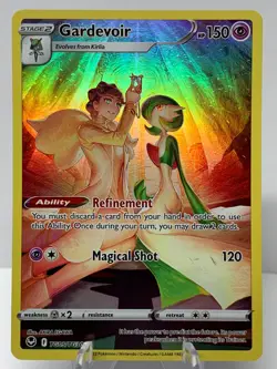 Pokemon Gardevoir TG05/TG30 Silver Tempest Sword & Shield Trainer Gallery - Image 2