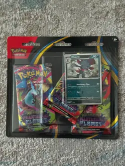Pokemon TCG Phantasmal Flames 3 Pack Blister Booster Packs Weavile New & Sealed - Image 1