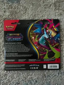 Pokemon TCG Phantasmal Flames 3 Pack Blister Booster Packs Weavile New & Sealed - Image 2