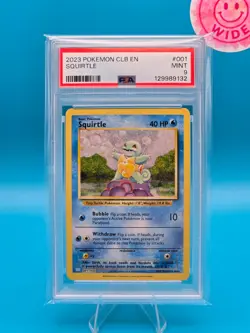 PSA 9 - 2023 POKEMON, CLASSIC BLASTOISE & SUICUNE ex DECK 001 SQUIRTLE - Image 1