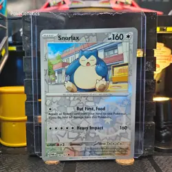 Snorlax Twilight Masquerade Reverse Holo Pokemon TCG 136/167 Scarlet & Violet - Image 1