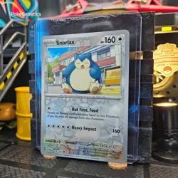 Snorlax Twilight Masquerade Reverse Holo Pokemon TCG 136/167 Scarlet & Violet - Image 2